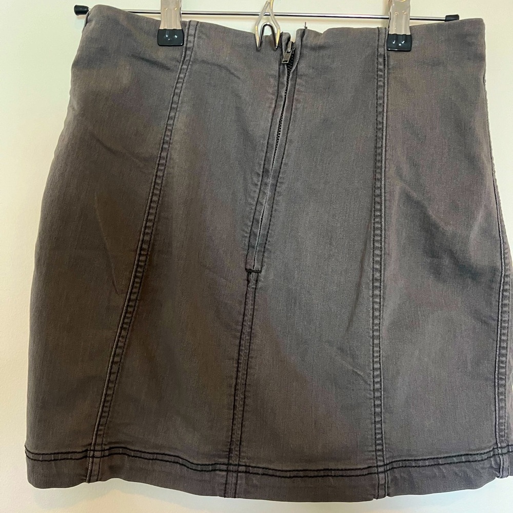 Free People Grey Skirt